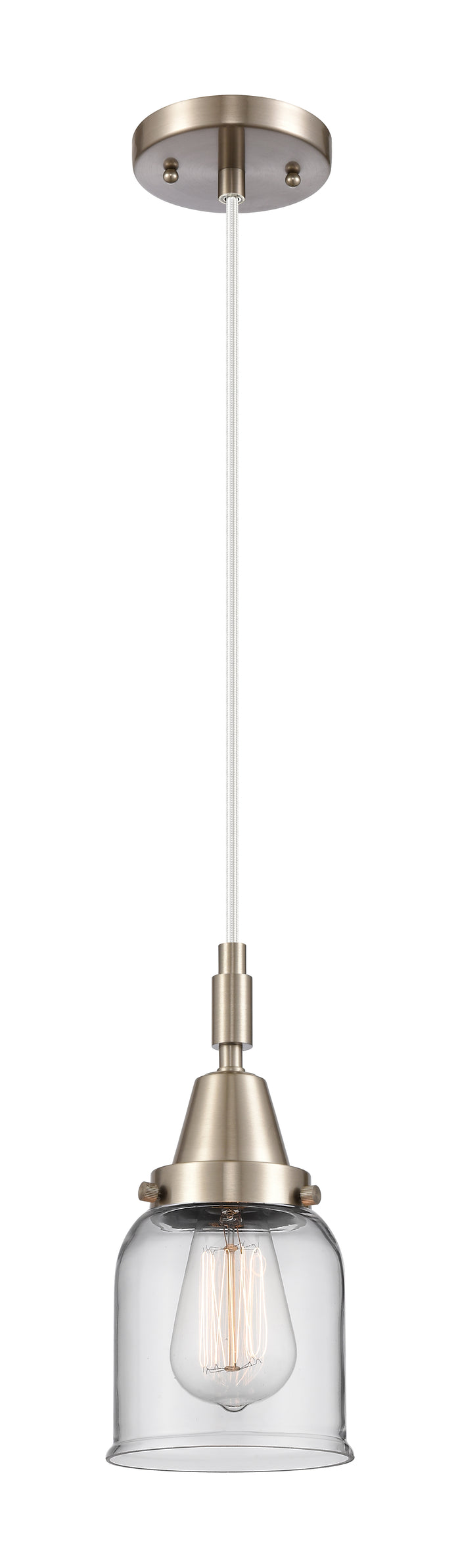 Brushed Satin Nickel / Clear