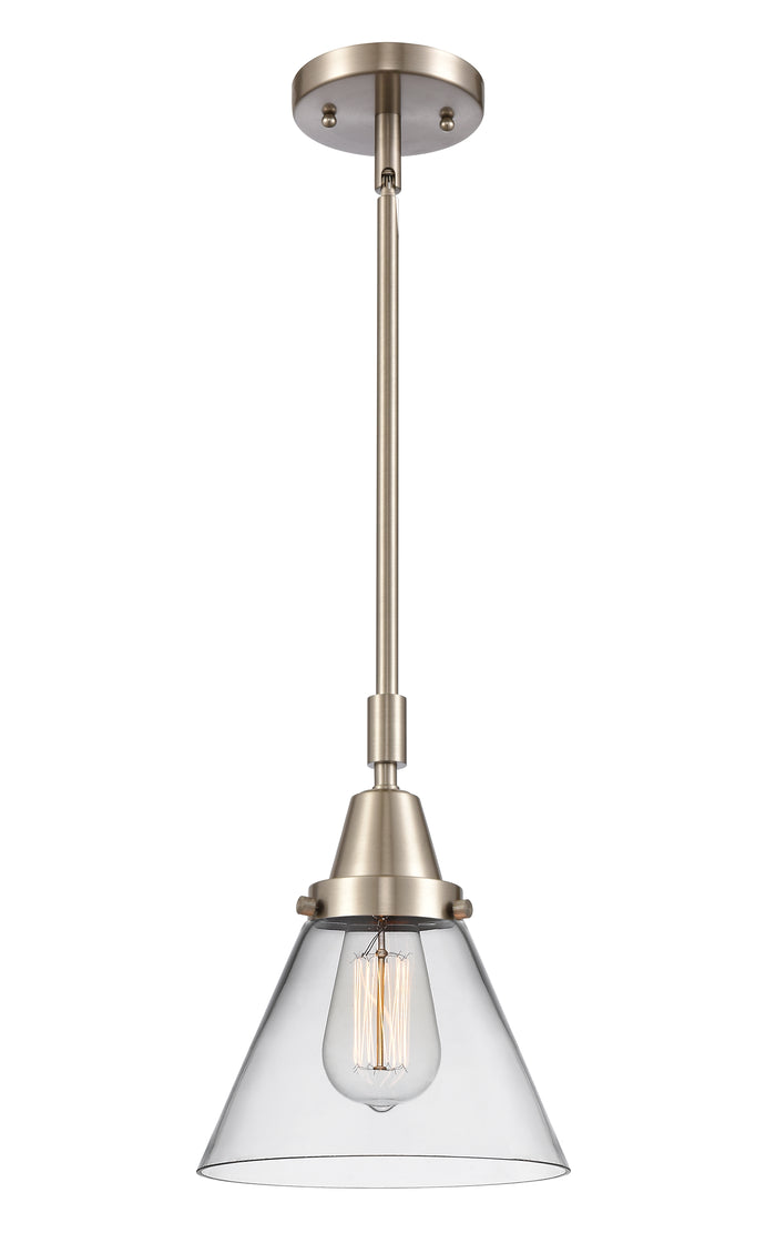 Brushed Satin Nickel / Clear