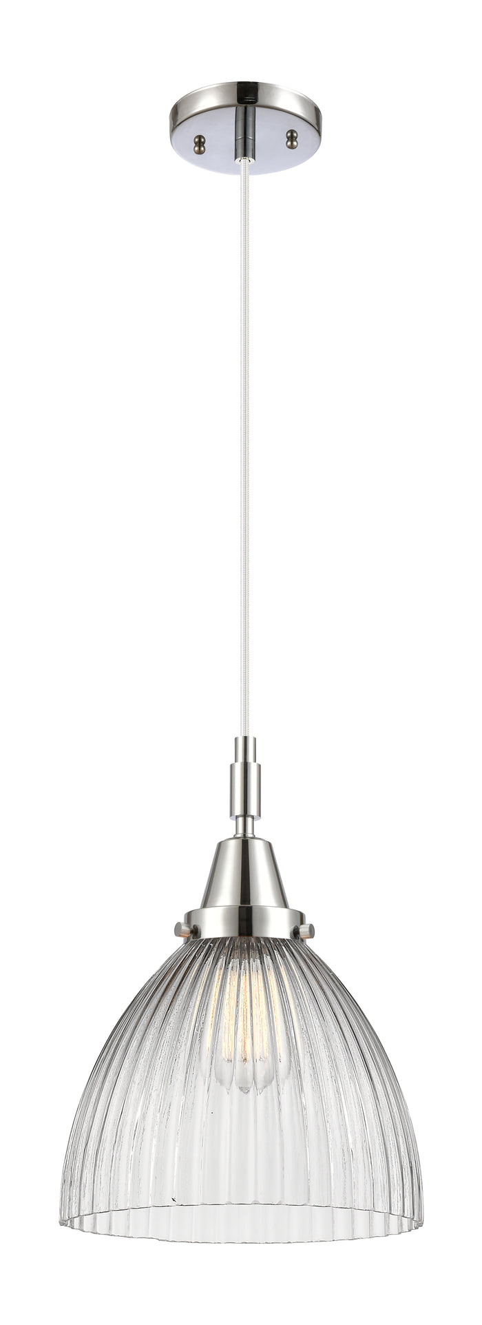 Caden Mini Pendant Antique Brass Glass