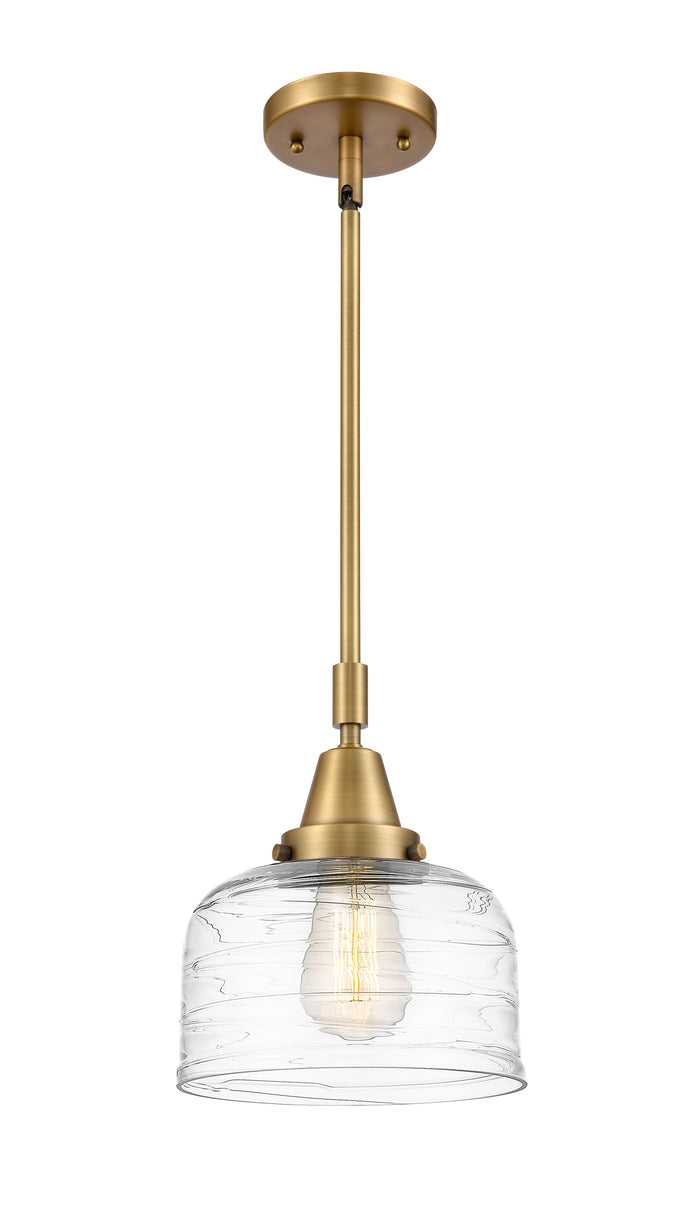 Caden Mini Pendant Antique Brass Glass
