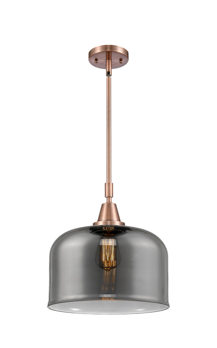Caden Mini Pendant Antique Brass Glass