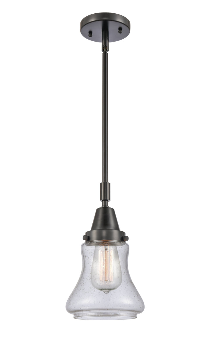 Caden Mini Pendant Antique Brass Glass