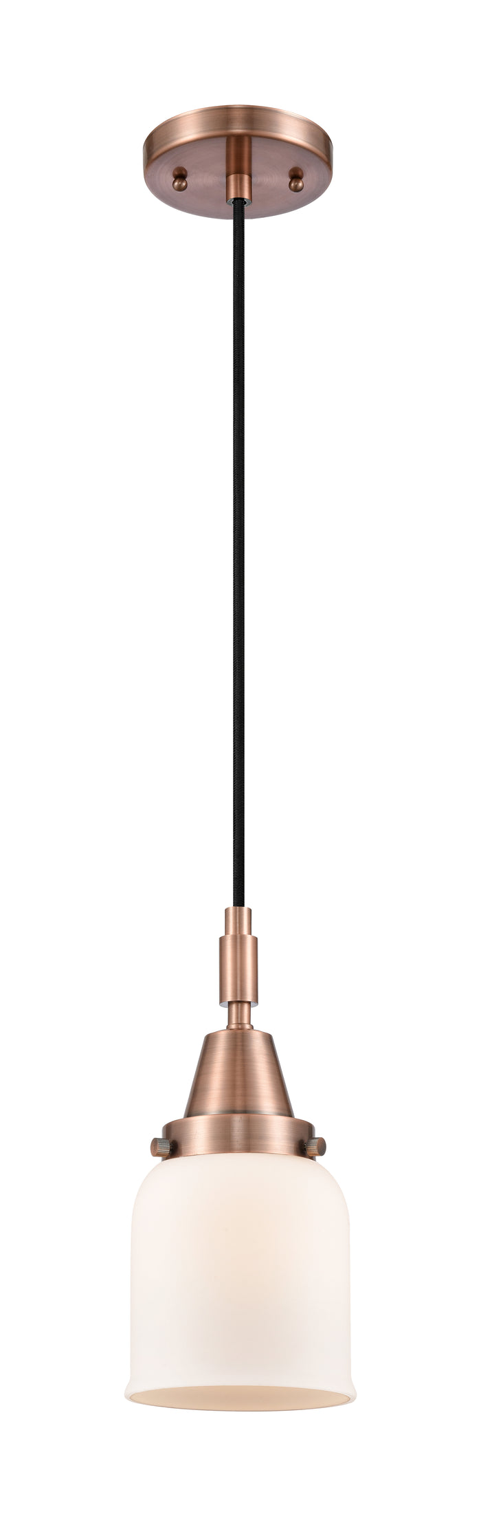 Caden Mini Pendant Antique Brass Glass