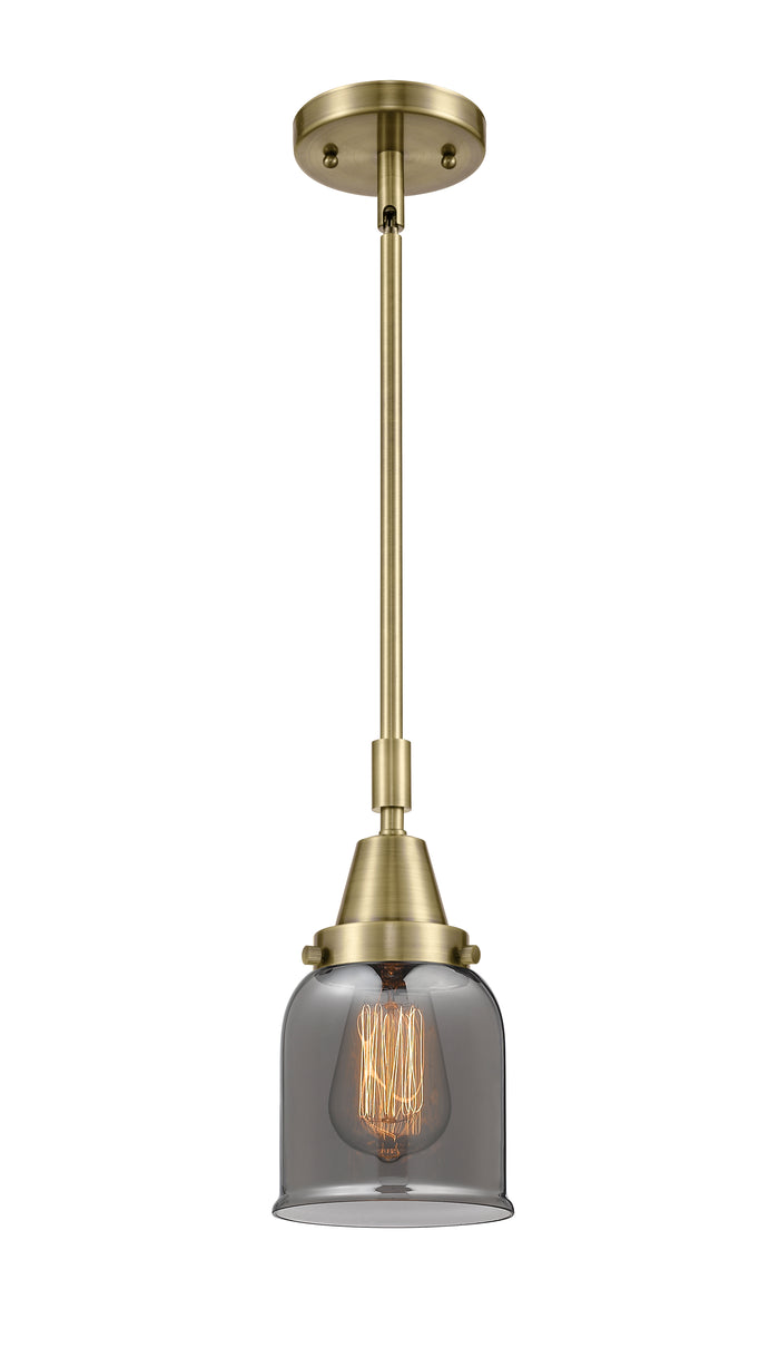 Caden Mini Pendant Antique Brass Glass