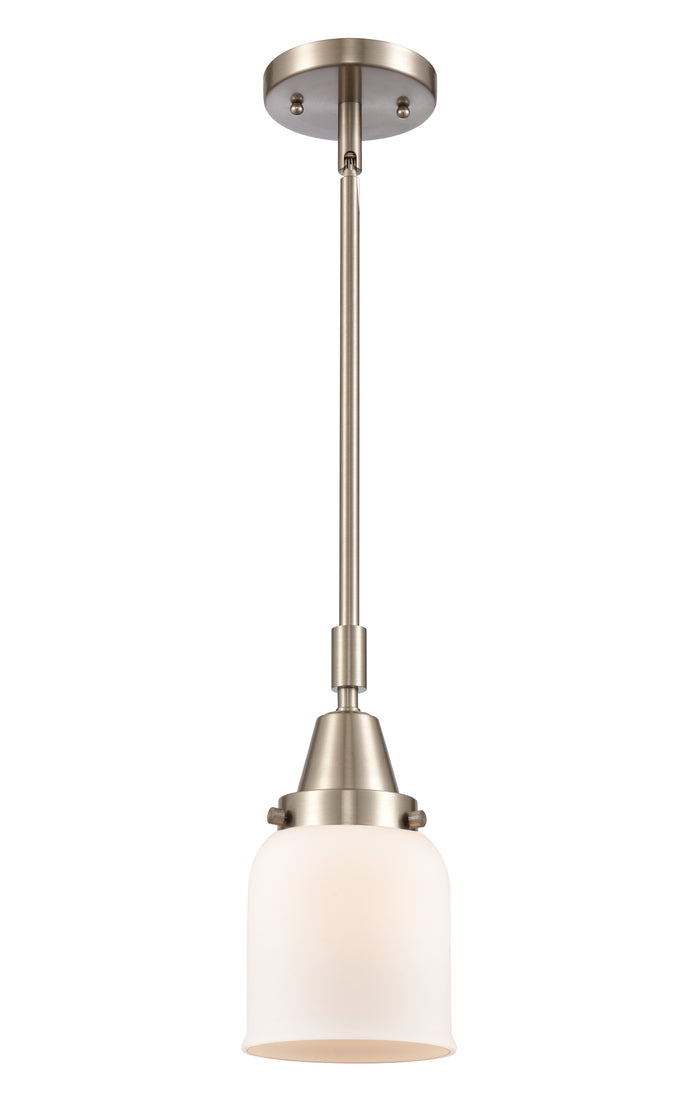 Brushed Satin Nickel / Matte White