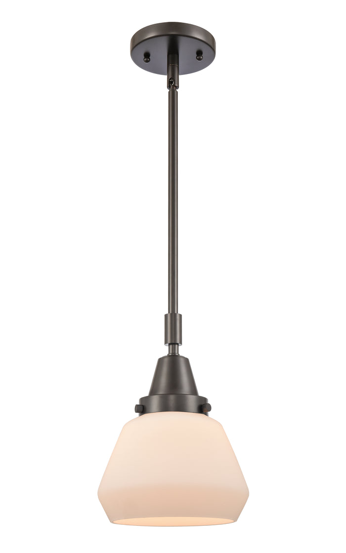 Caden Mini Pendant Antique Brass Glass