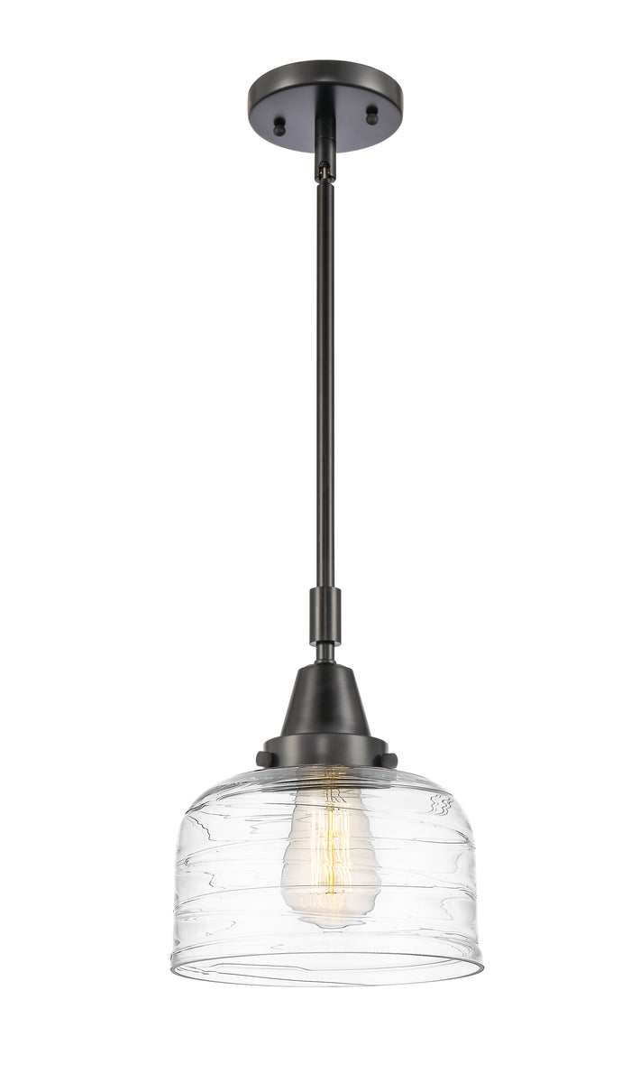 Caden Mini Pendant Antique Brass Glass