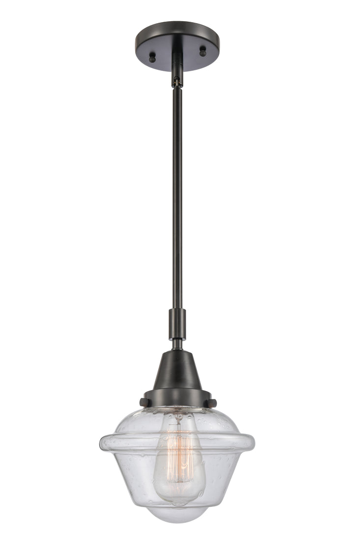 Caden Mini Pendant Antique Brass Glass