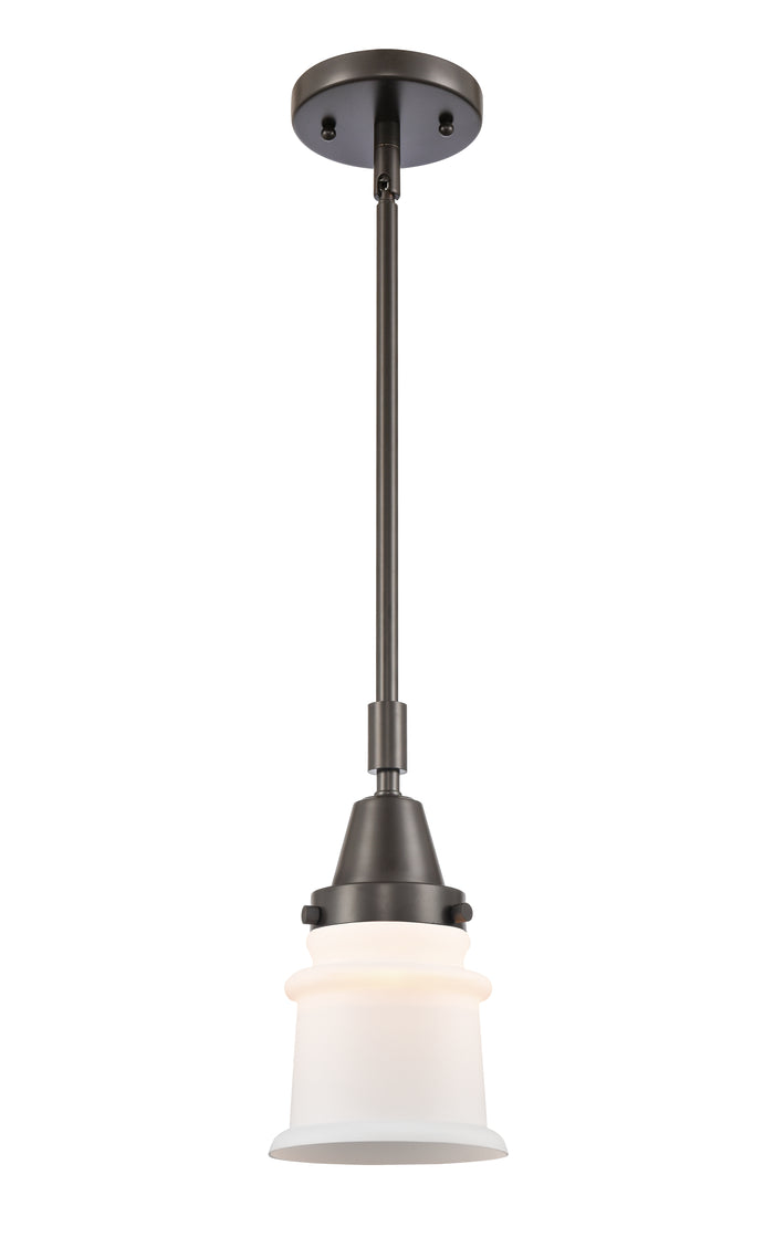 Caden Mini Pendant Antique Brass Glass