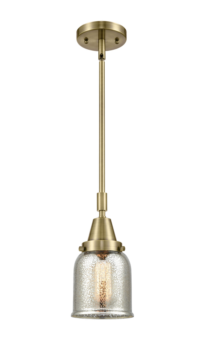 Caden Mini Pendant Antique Brass Glass