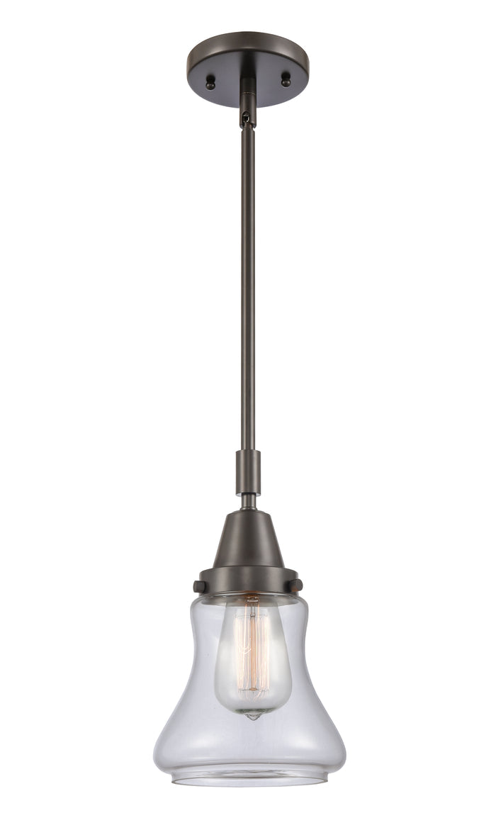 Caden Mini Pendant Antique Brass Glass