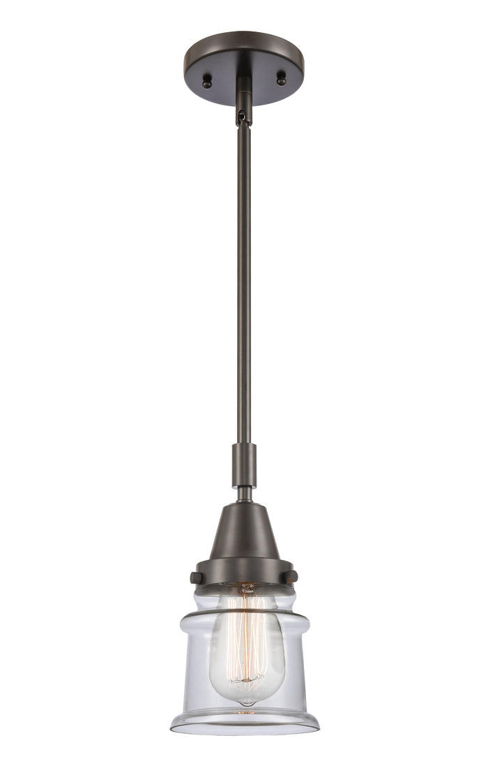 Caden Mini Pendant Antique Brass Glass
