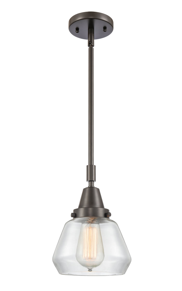 Caden Mini Pendant Antique Brass Glass