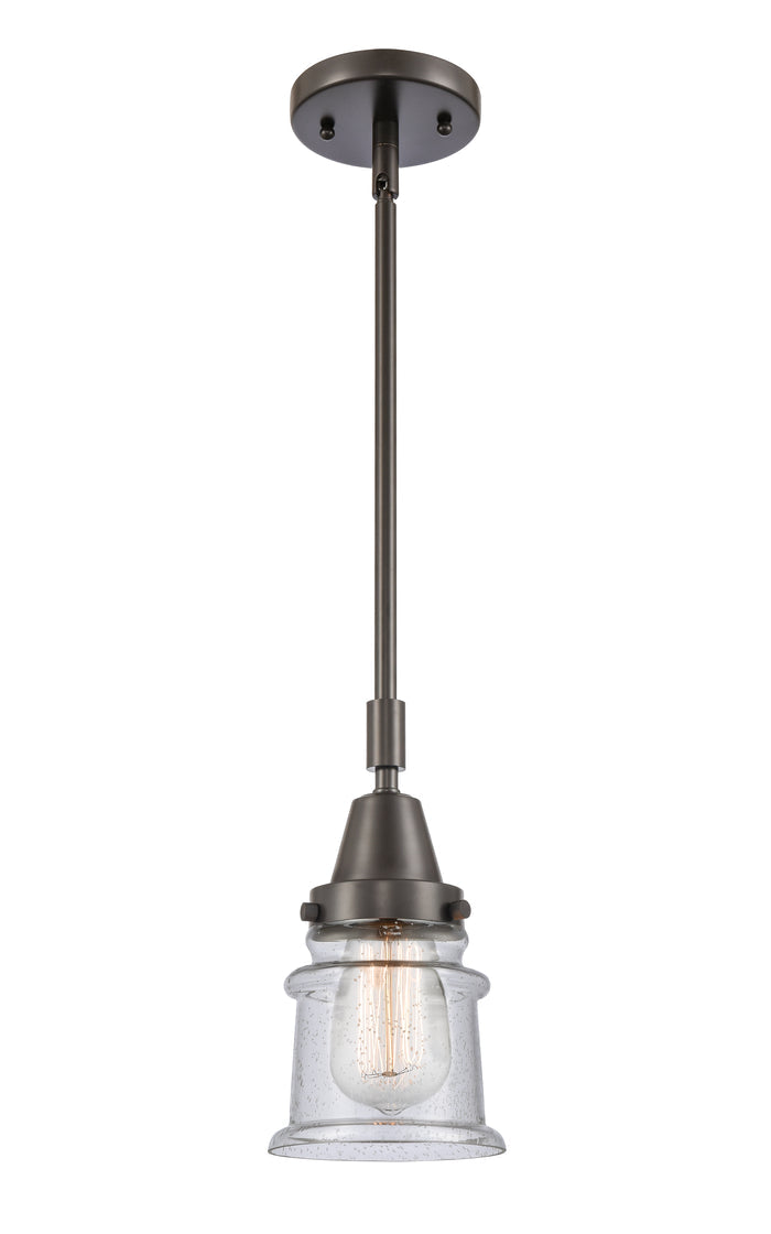 Caden Mini Pendant Antique Brass Glass