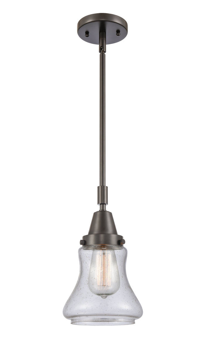 Caden Mini Pendant Antique Brass Glass