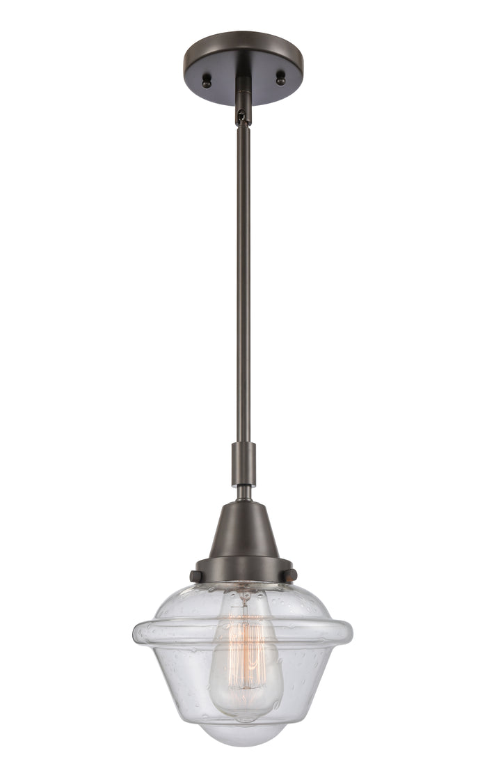 Caden Mini Pendant Antique Brass Glass