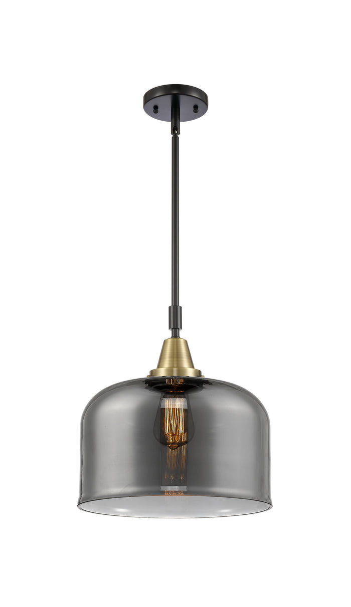 Caden Mini Pendant Antique Brass Glass