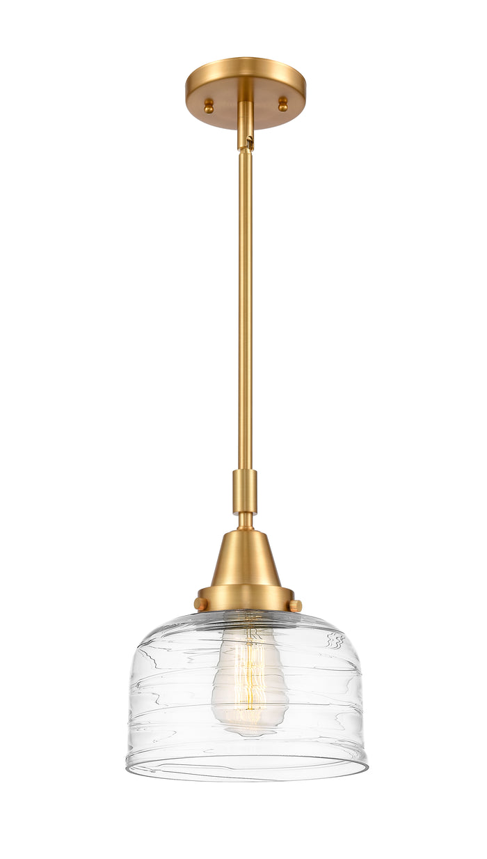 Caden Mini Pendant Antique Brass Glass