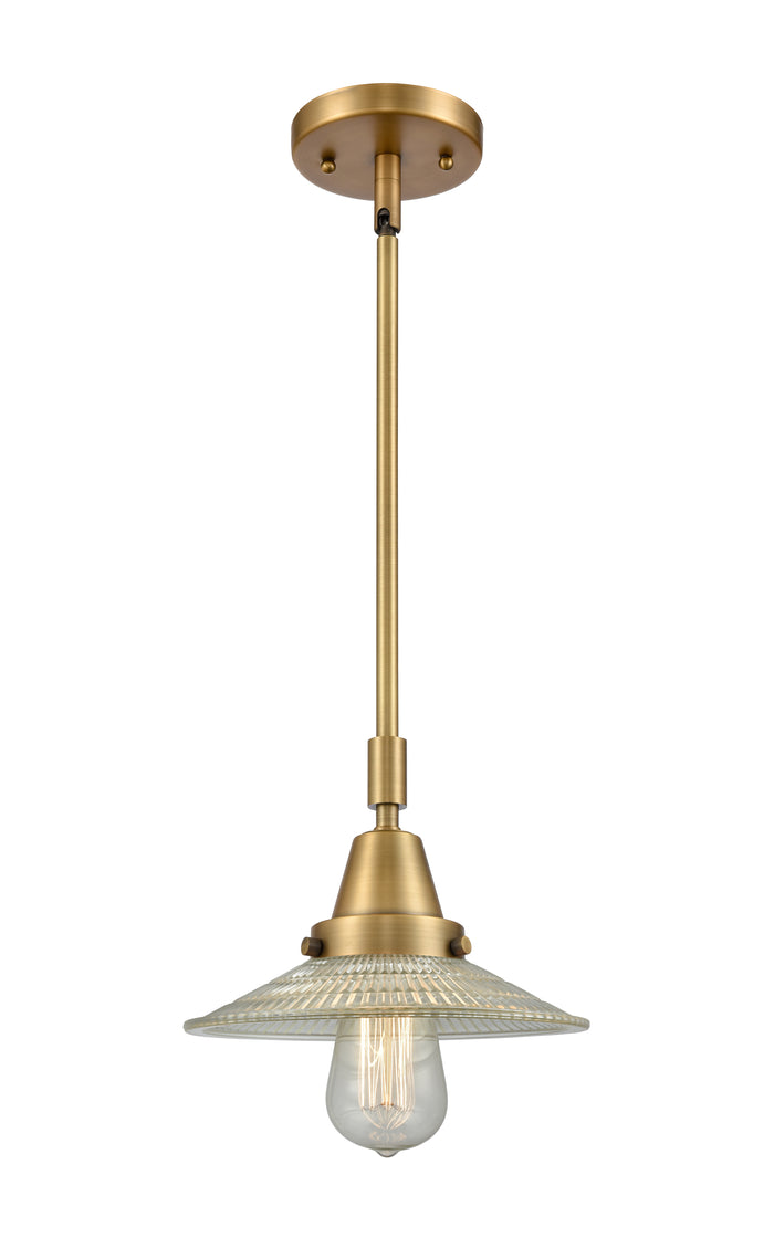 Caden Mini Pendant Antique Brass Glass