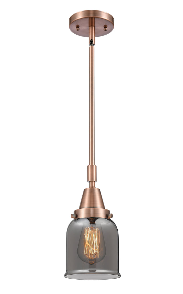 Caden Mini Pendant Antique Brass Glass