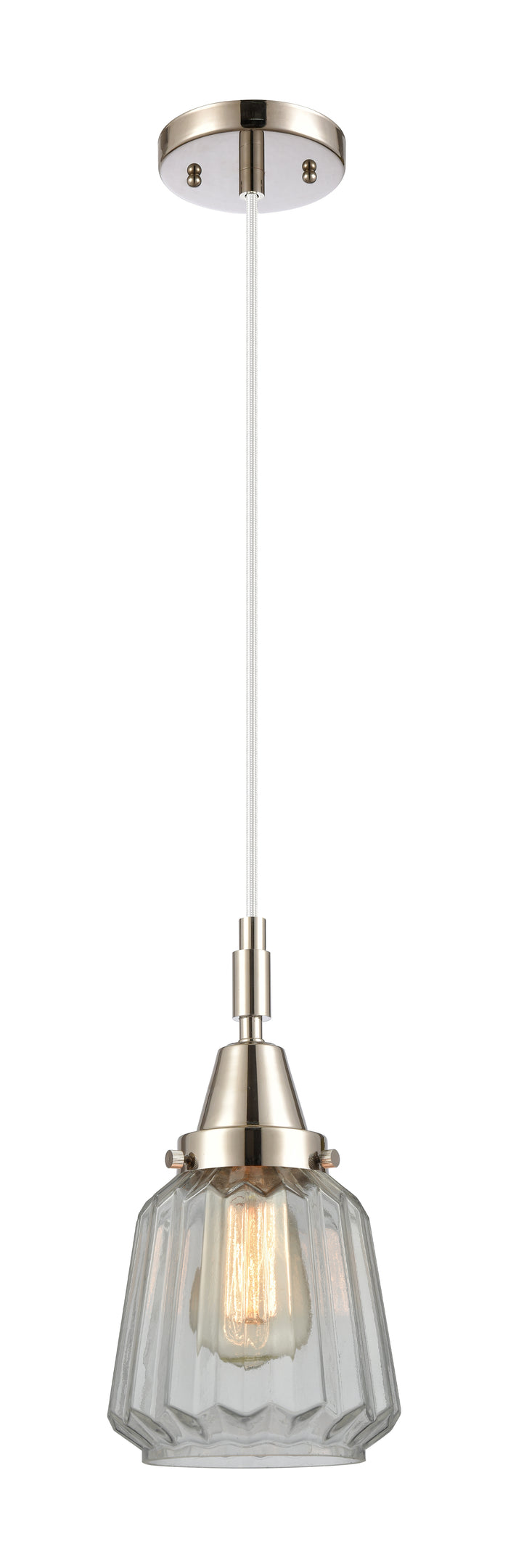 Polished Nickel / Clear