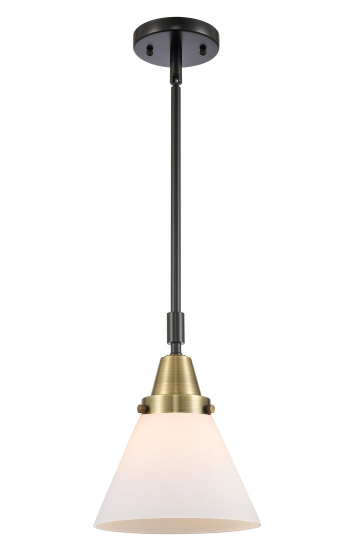 Black Antique Brass / Matte White