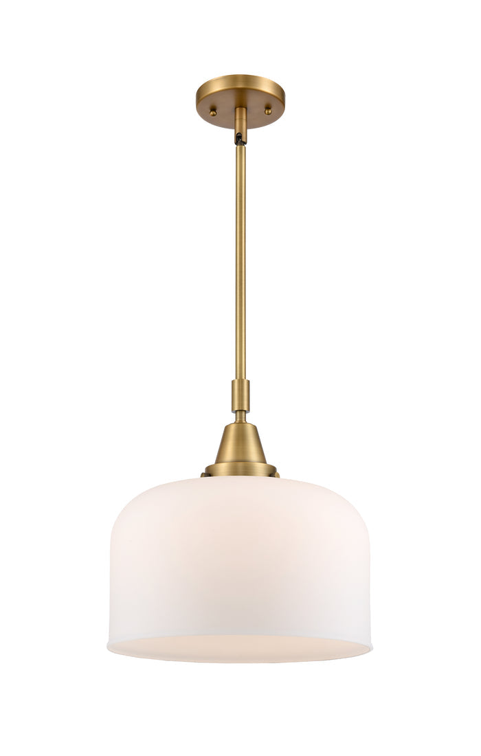 Brushed Brass / Matte White