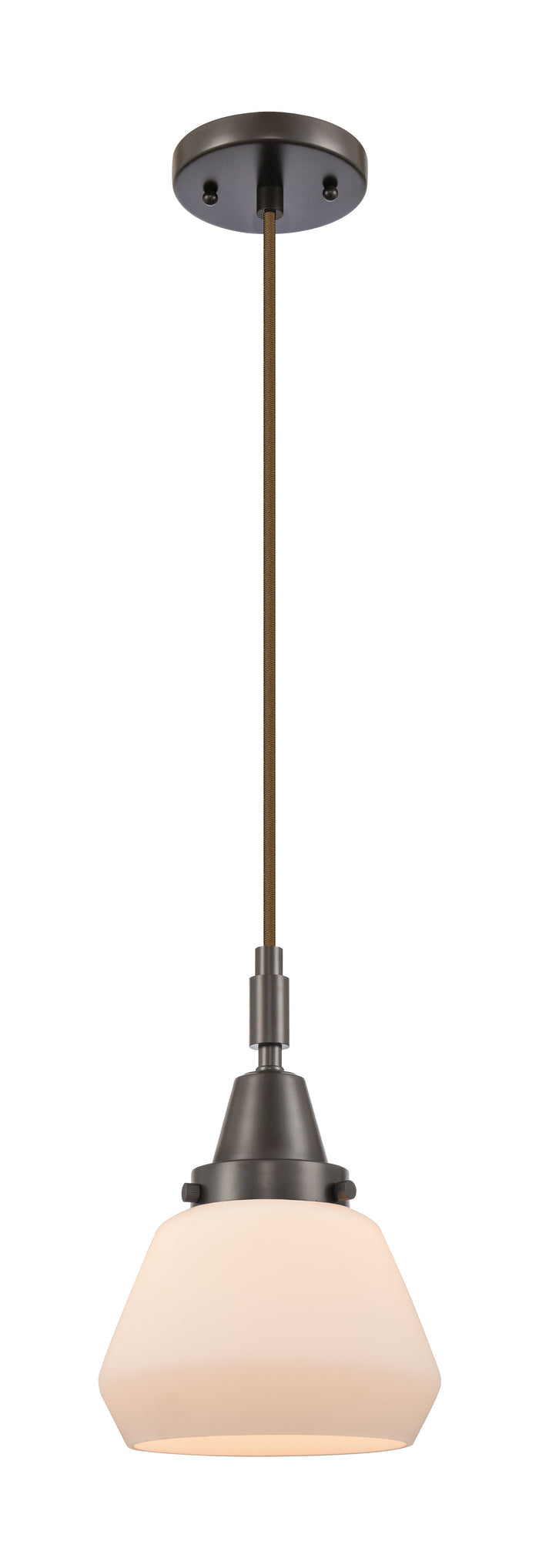 Oil Rubbed Bronze / Matte White
