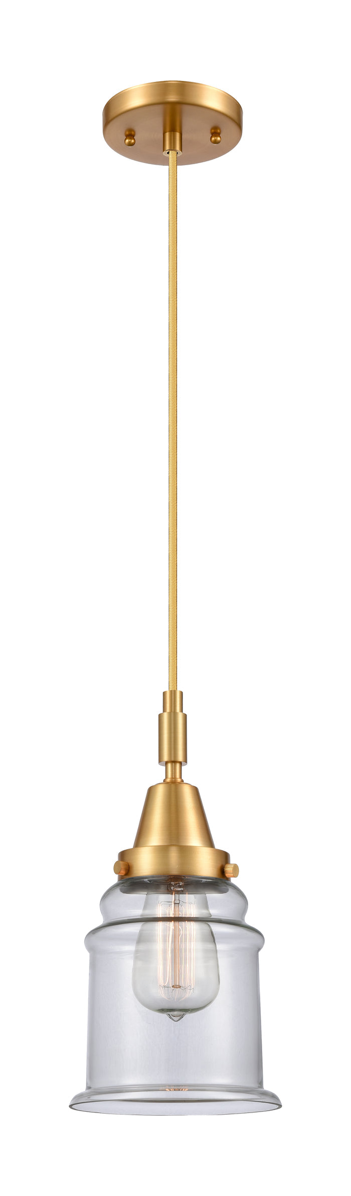 Satin Gold / Clear