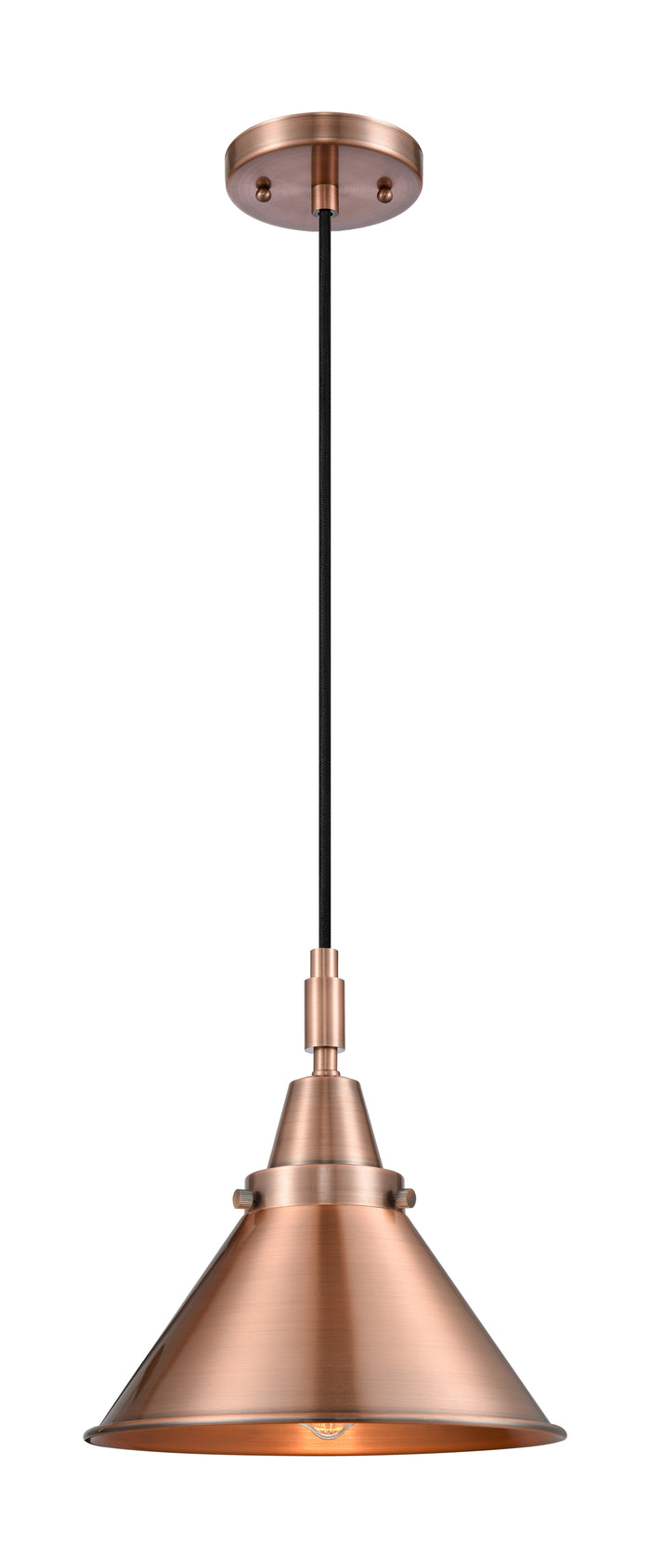 Caden Mini Pendant Antique Brass Steel