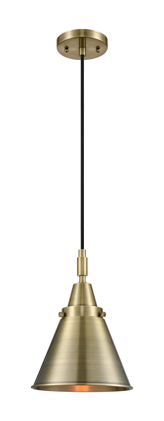 Caden Mini Pendant Antique Brass Steel