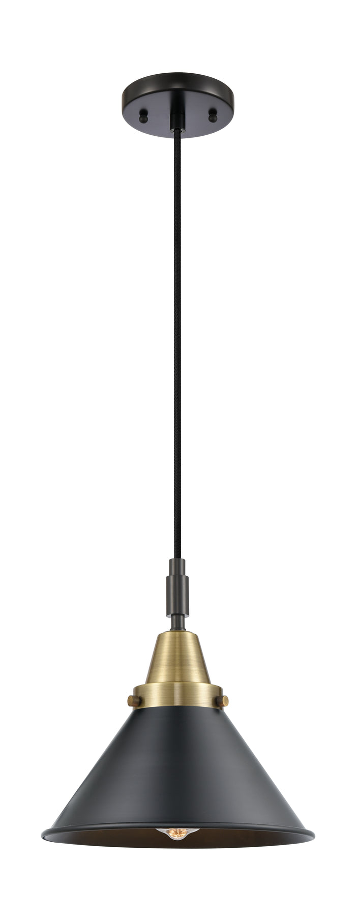 Caden Mini Pendant Antique Brass Steel