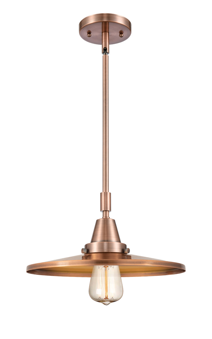 Caden Mini Pendant Antique Brass Steel