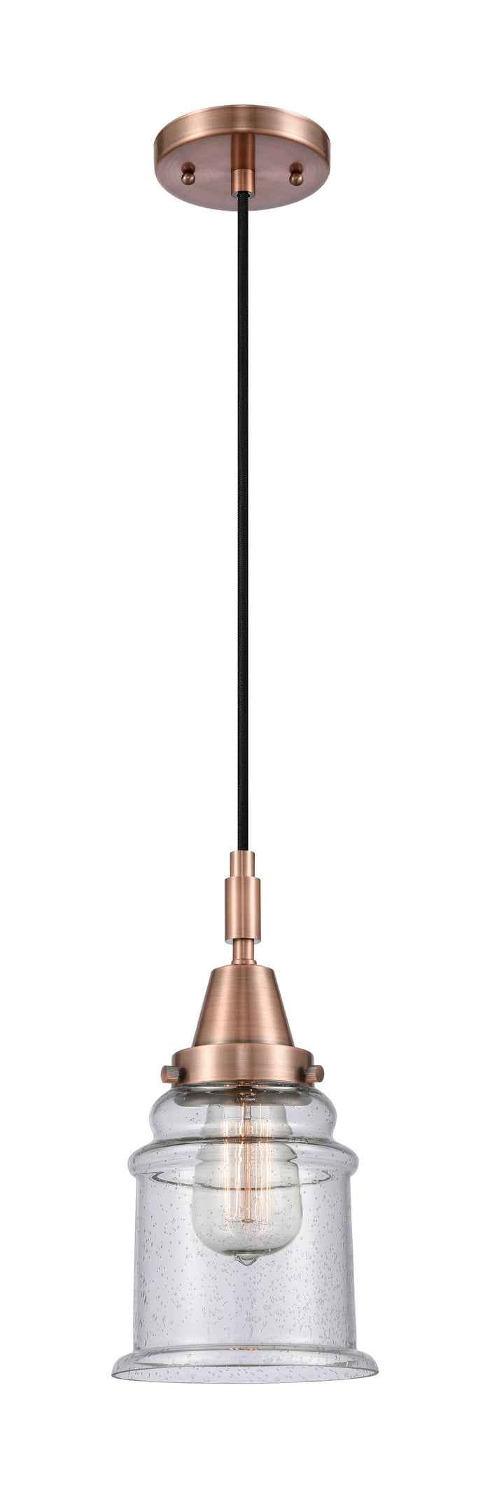 Caden Mini Pendant Antique Brass Steel