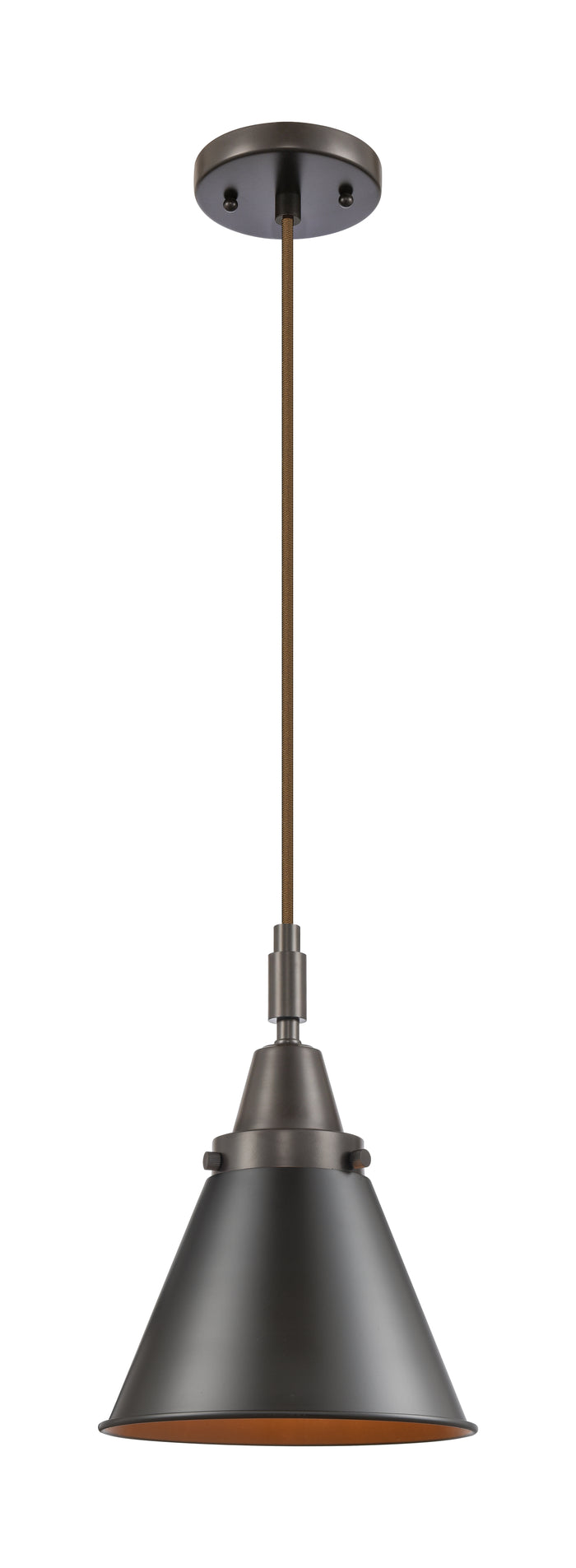 Caden Mini Pendant Antique Brass Steel