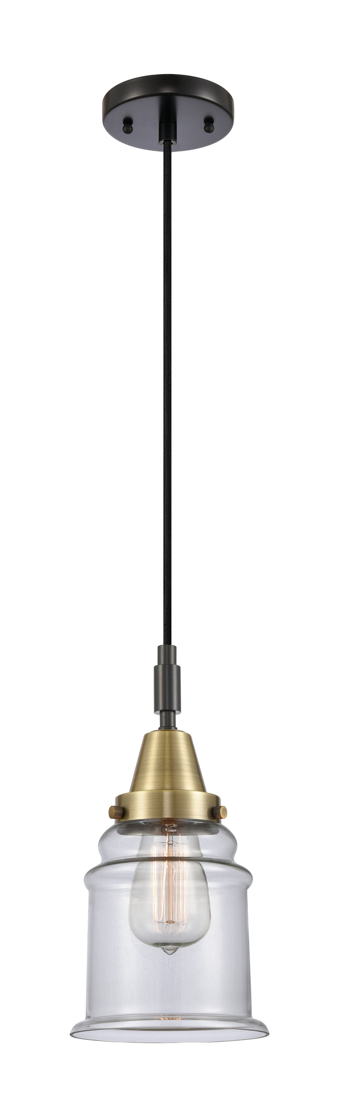 Caden Mini Pendant Antique Brass Steel