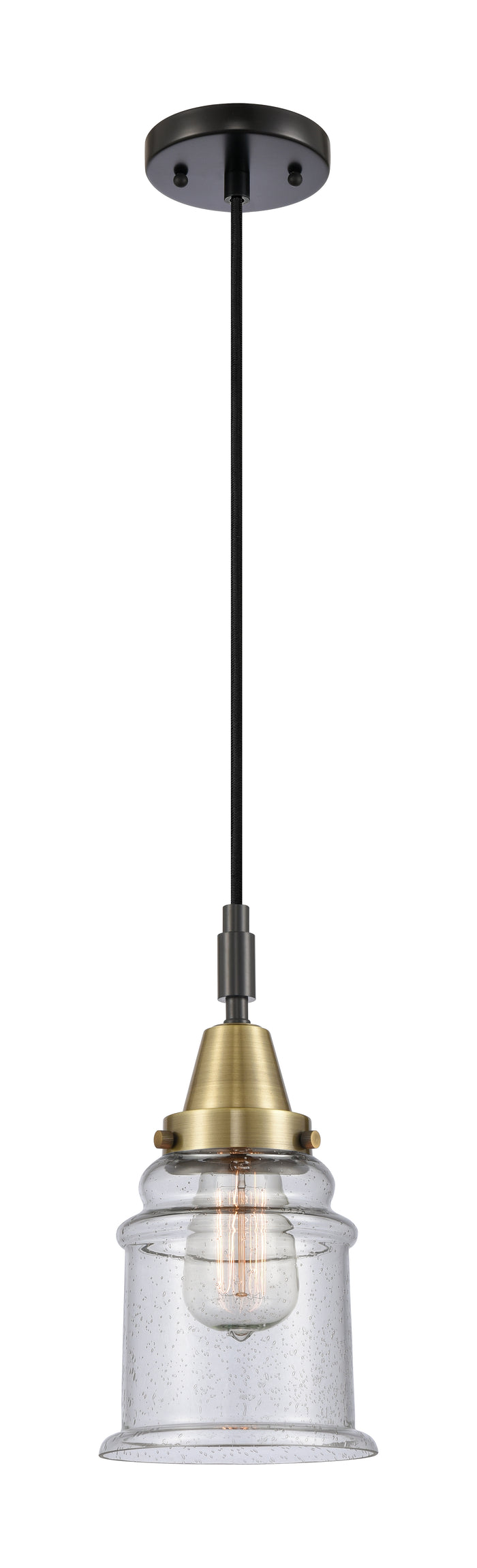 Caden Mini Pendant Antique Brass Steel