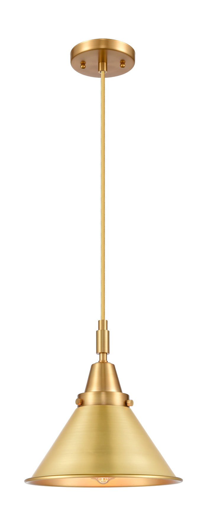 Caden Mini Pendant Antique Brass Steel