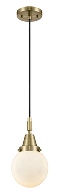 Caden Mini Pendant Brass Glass 6 Inch
