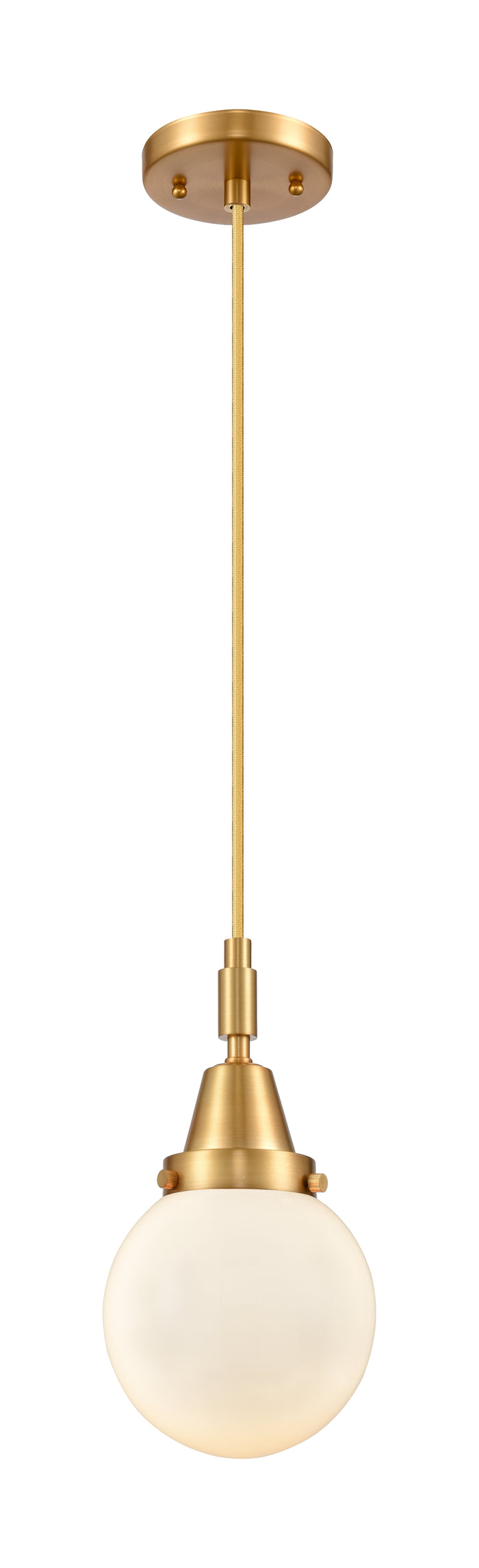 Satin Gold / Matte White