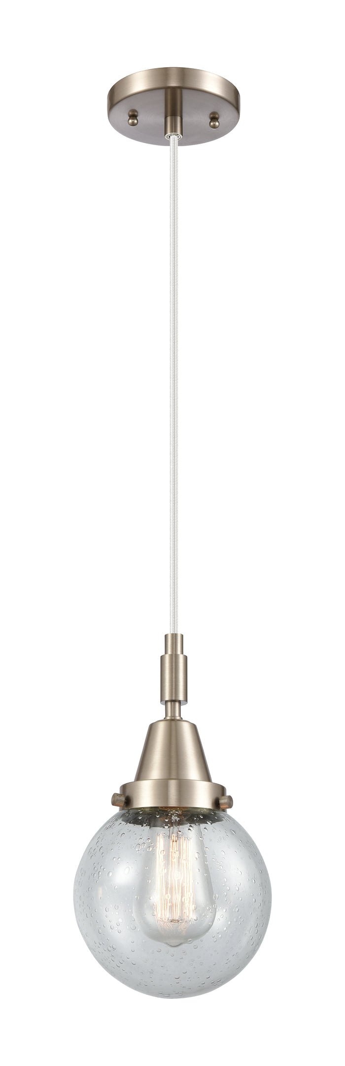 Brushed Satin Nickel / Seedy