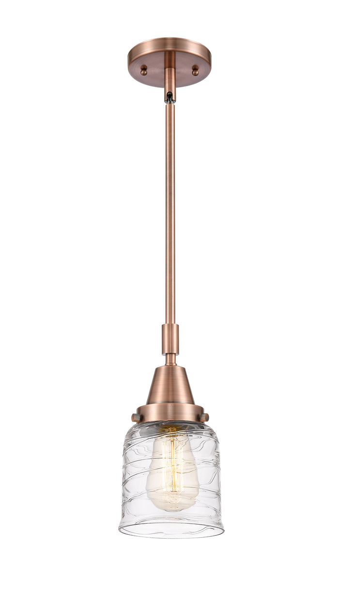 Caden Mini Pendant Brass Glass Dimmable