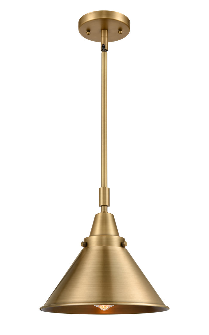 Caden Mini Pendant Dimmer Steel Antique Brass