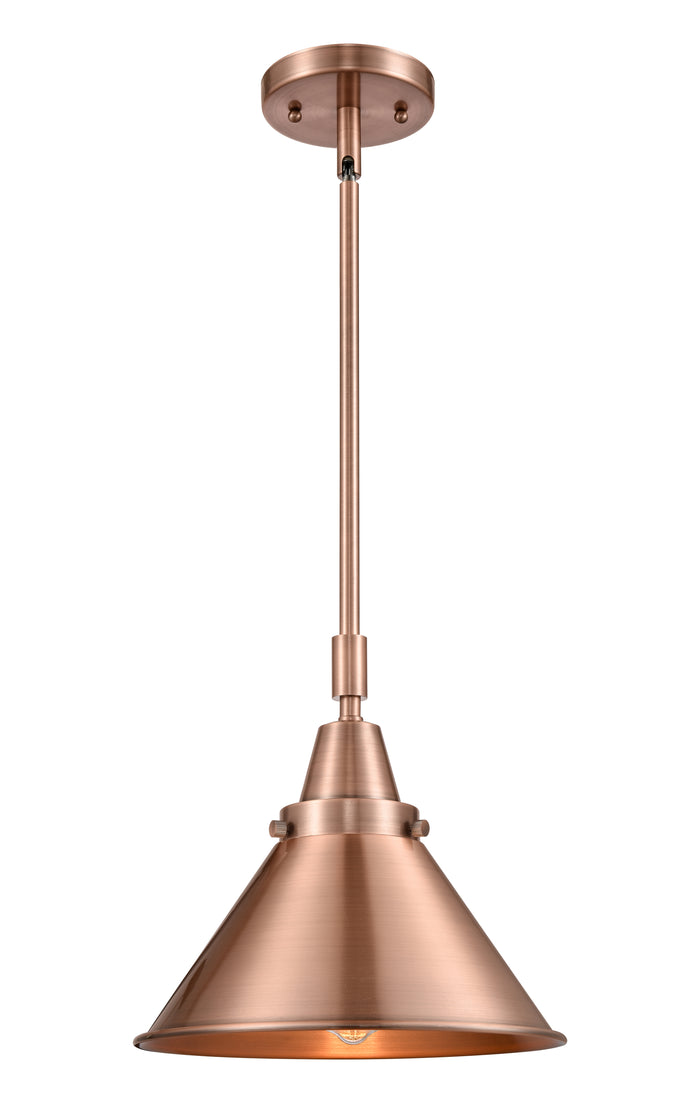 Caden Mini Pendant Steel Antique Brass