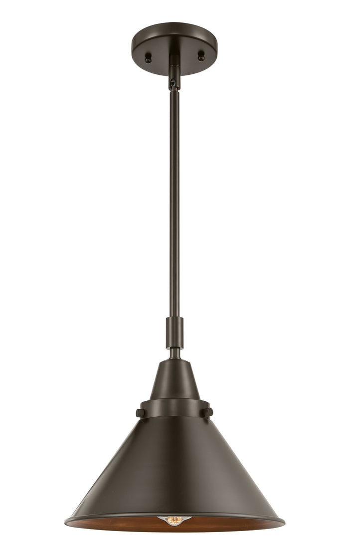Caden Mini Pendant Steel Antique Brass