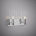2 Lights Camila 2-light vanity light  Polished Chrome  Dimmable 80W