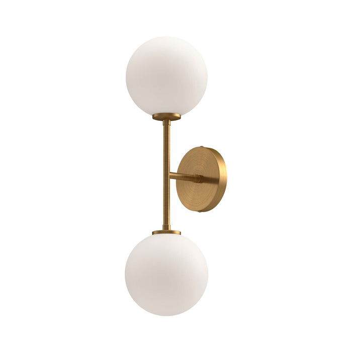 Cassia 20-in 2 Light Steel Vanity Light