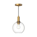 Aged Gold/Clear Glass