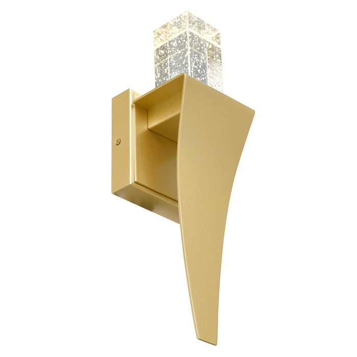 Catania Wall Lights Satin Gold Integrated LED