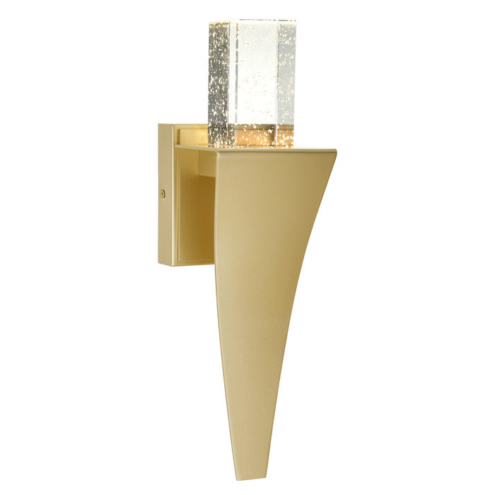 Catania Wall Lights Satin Gold Integrated LED